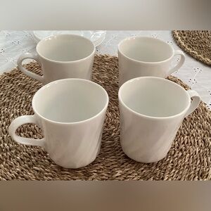 Corelle Classic White Mug Set of 4